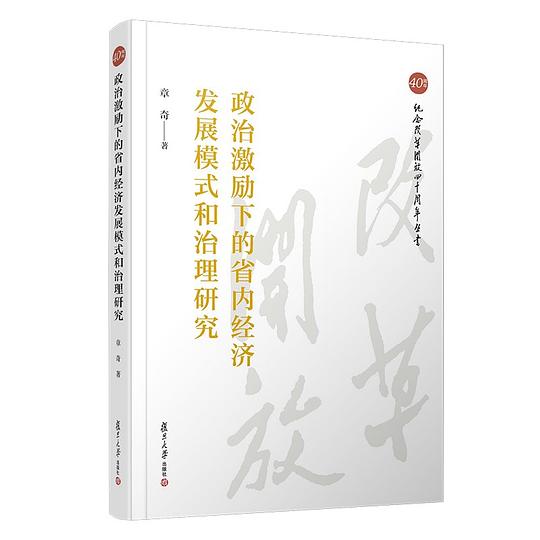 政治激励下的省内经济发展模式和治理研究
